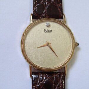 VINTAGE PULSAR QUARTZ PENNY EDGE,NEW BATTERY